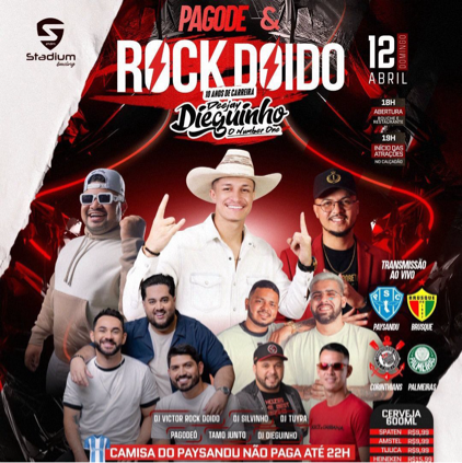 Pagode e Rock Doido